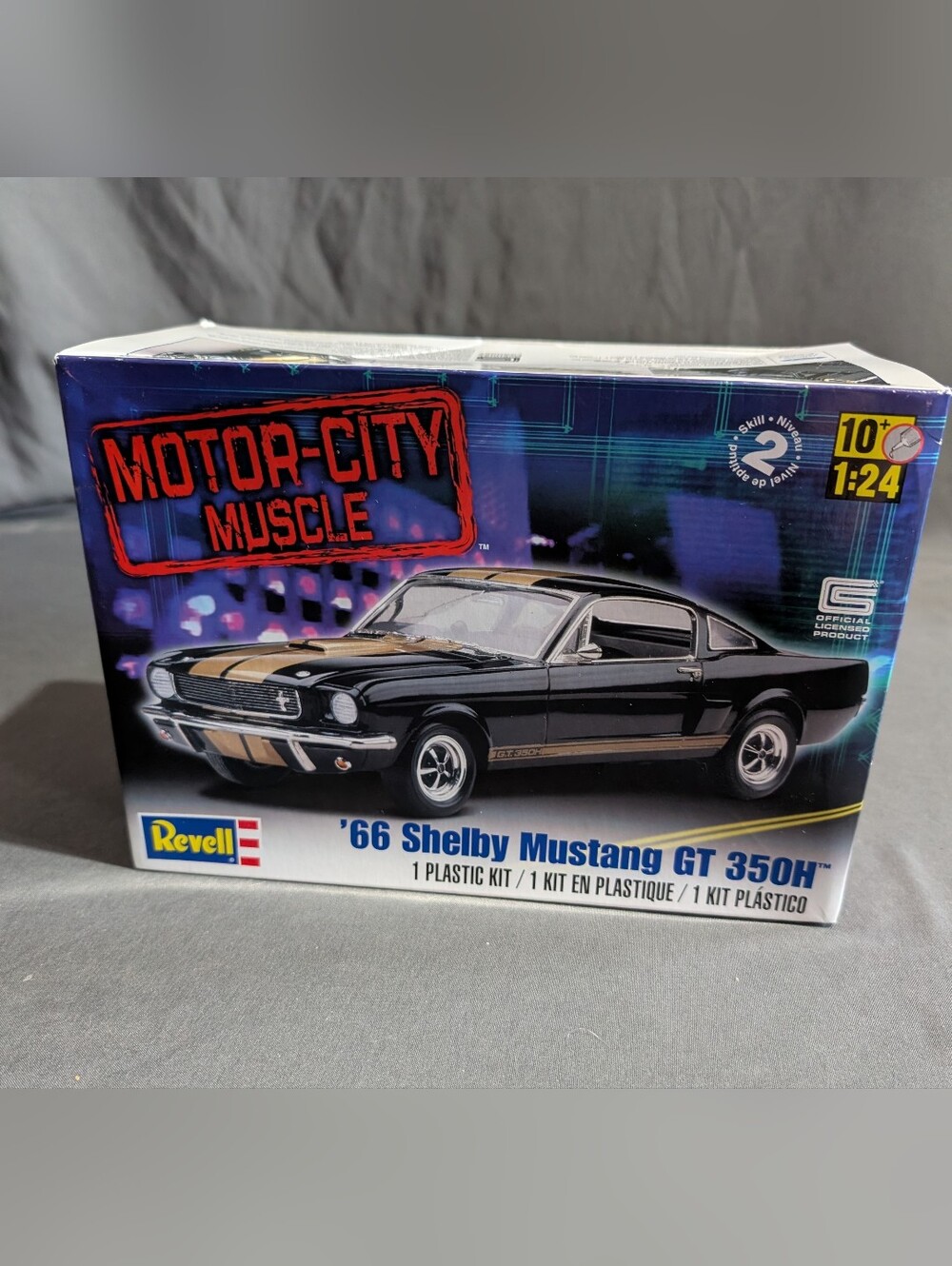 Revell '66 Shelby Mustang GT 350H 1:24 Model Kit Car New In Box